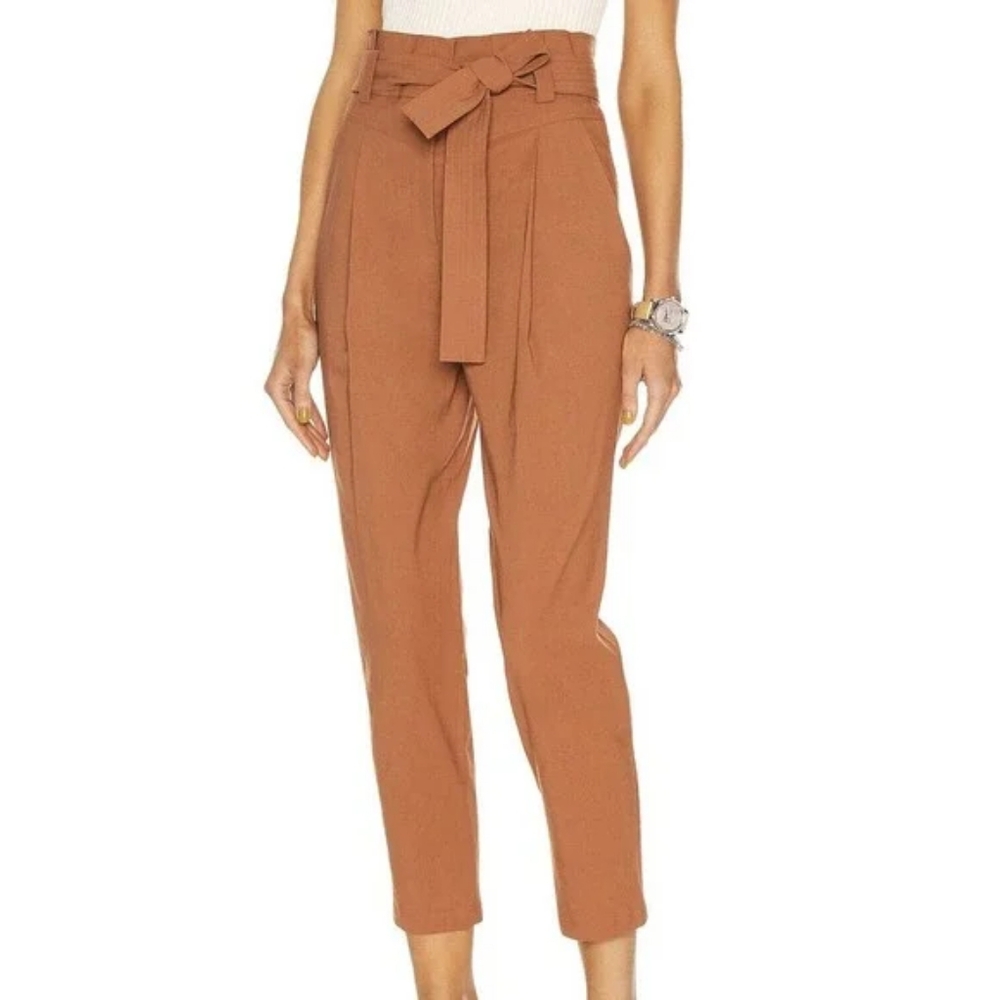 ALC High-Waisted Brown Pants
